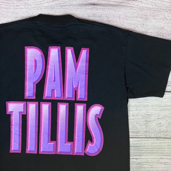 Vintage 1990s Pam Tillis Country Music T-shirt - Picture 2 of 10